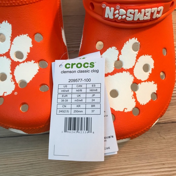 Crocs Clemson Classic Clog - Picture 16 of 16